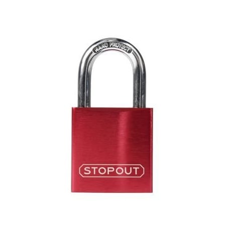 Accuform STOPOUT ANODIZED ALUMINUM KDL682RD KDL682RD